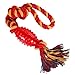 Lifewit Dog Toys, Cotton Dental Teaser Rope Chew Teeth Cleanning Toy for dogs chewers Red