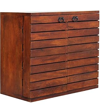 The Attic French Perth Bar Cabinet (Lacquer Finish, Honey)