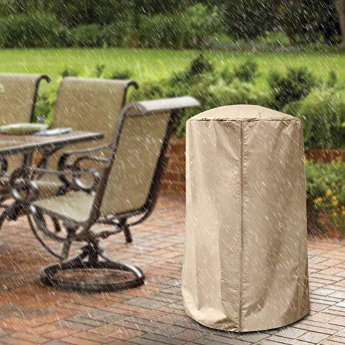 Jeffergarden Protective Cover Waterproof Outdoor Furniture Dust Proof Garden Patio Heater Cover for Home Office