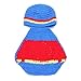 CX-queen® Newborn Superman Infant Baby Knit Crochet Handmade Photography Photo Props