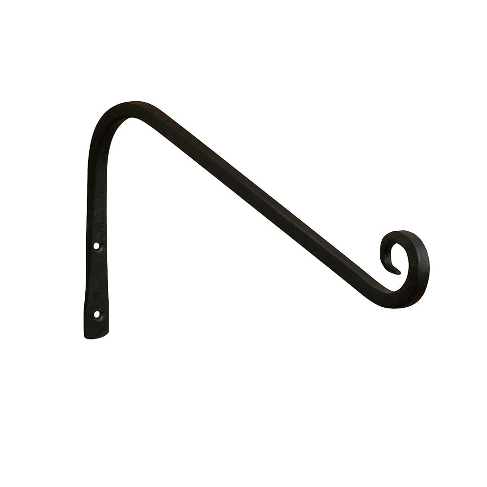 Achla Designs Angled Upcurled Wall Bracket Hook, 12inch (TSH08