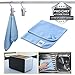 Pro Chef Kitchen Tools Microfiber Cleaning Cloth - Household Wipes And Cloths - Polish Clean Stainless Steel Sinks - Streak Free Window Glass And Bathroom Mirrors - Shine Sinks - Wet Dry Towel Set 3