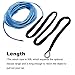 Yoursme Nylon Synthetic Winch Cable Rope with Sheath for SUV ATV UTV Winches Truck Boat Ramsey Car 1/4