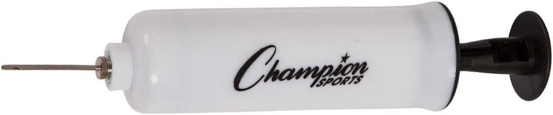 Champion Sports Portable Tetherball Set: Classic Backyard Lawn Beach and Pool Party Game Includes Soft Ball Nylon Rope & Durable Telescopic Pole with Free Air Pump (DTBSET): Toys & Games