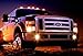 iJDMTOY Black-Out Smoked Lens Amber LED Illuminated Cab Roof Clearance Marker Lamps Compatible With Truck SUV 4x4, 5-Piece Roof Running Light Set Powered by (5) 5050-SMD LED Bulbs