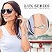 Wearlizer Compatible for with Alta Bands Small Silver Rose Gold Alta hr Women Metal Replacement Bands Accessories Straps Bracelet Bangle Wrist Bands Small/Large (Gold+Silver)