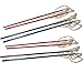 4 Bubble Wands for Making Big Bubbles for Kids. Great Party Favors. Each Wand is A Giant Bubble Maker. Awesome Backyard Bubble Blower Toys. Bubble Liquid Not Included.