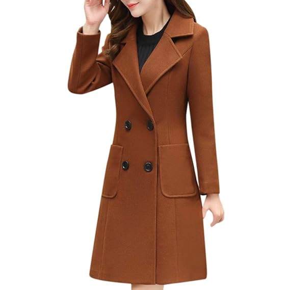 knee length coat womens