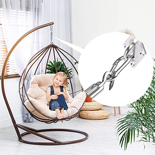 Xinlie Augplatten für Sonnensegel Runde Augenplatte Pad Edelstahl Sonnenschutz Befestigung Segel Montage Edelstahl… – Bild 6