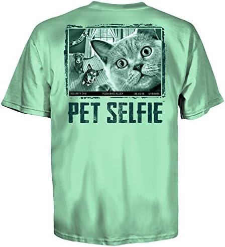 Club Red- Pet Selfie-Fleabag Alley Cat Tee Shirt- XX Large