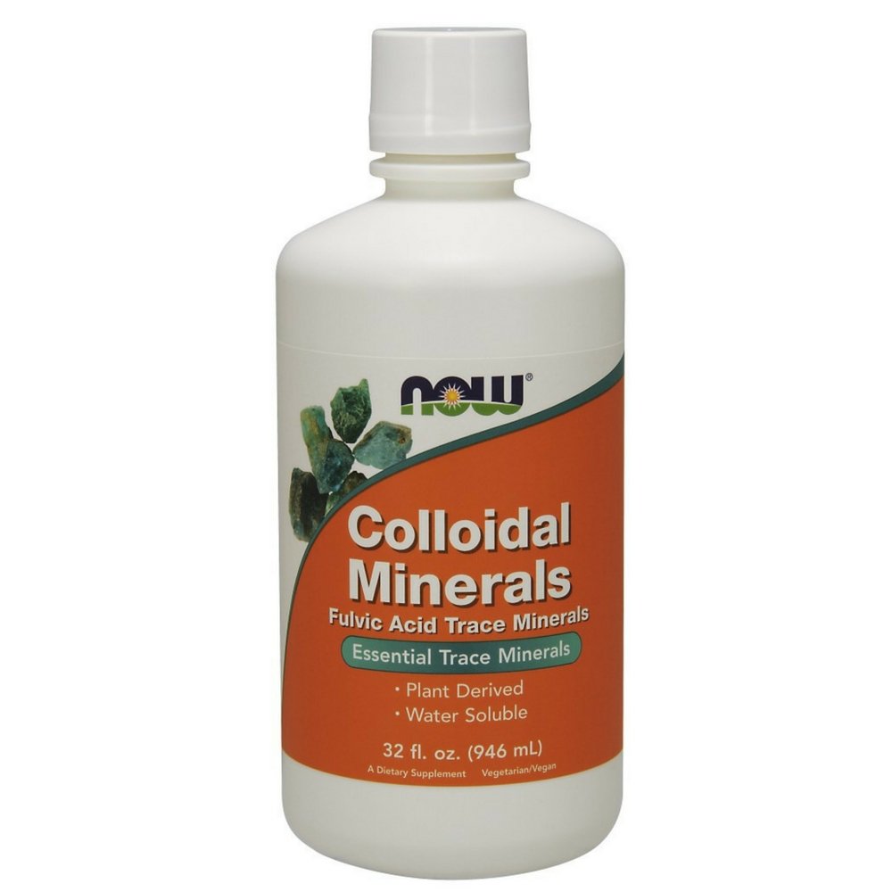 Colloidal Minerals Liquid supplement benefits trace elements water