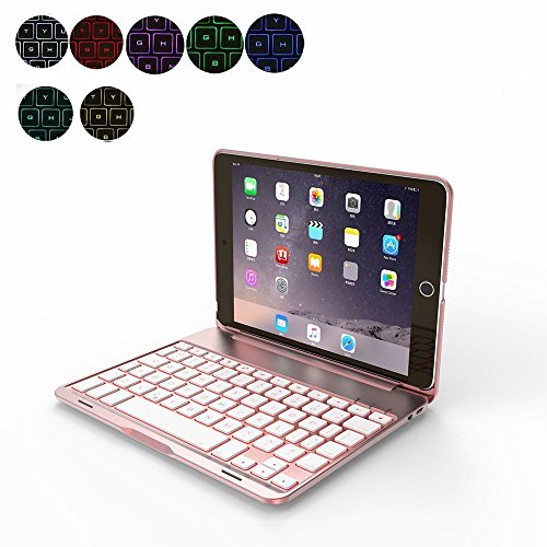 Obor Aluminum Alloy Ipad Mini Keyboard Case 7 Colors Backlight Flip Wireless Bluetooth Keyboard Protective Cover For Ipad Mini 4 Rose Gold Buy Online In Bahamas At Bahamas Desertcart Com Productid Obor Aluminum Alloy Ipad Mini Keyboard Case 7 Colors Backlight Flip Wireless Bluetooth Keyboard Protective Cover For Ipad Mini 4 Rose Gold Buy Online In Bahamas At Bahamas Desertcart Com Productid