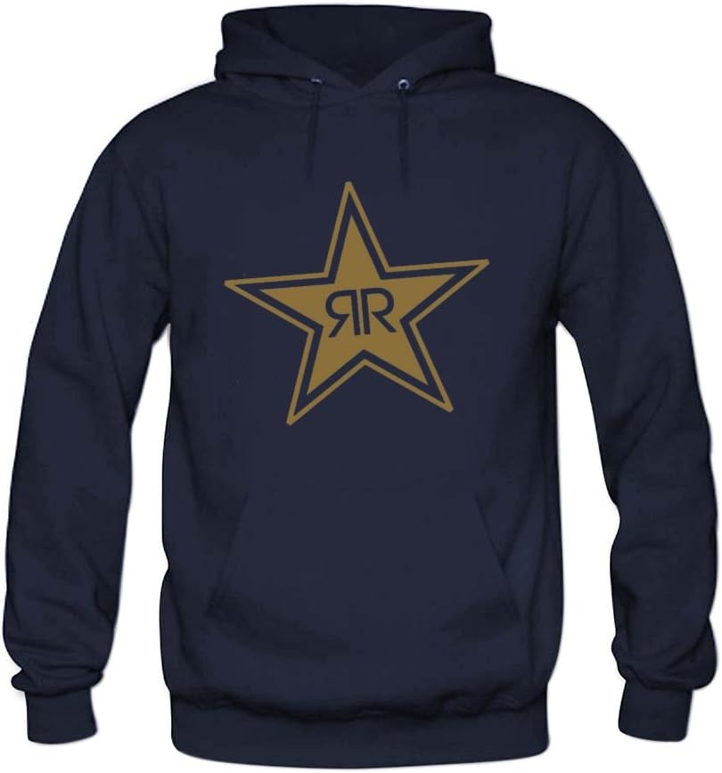 Alyssa PackinghamWomen's Rockstar Energy Drink Gold Logo Long Sleeve Sweatshirts Hoodie