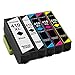 Uniwork 410XL Ink Cartridge Remanufactured for Epson 410XL 410 XL Use in Expression Premium XP830 XP640 XP530 XP630 XP635 Printer s ( 5 Pack )