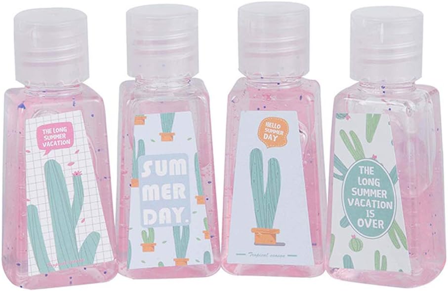 ningyi683 1Pc Portable Cartoon Hand Sanitizer Disposable Liquid Soap Lotion No Clean Detergent