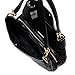 COACH LEXY PEBBLE LEATHER SHOULDER BAG LIGHT GOLD/BLACK, F28997, Large