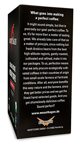 Mount Hagen Organic Instant Regular Coffee, 25 Count Single Serve packet Net wt 1.76 oz (50g)