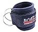Grip Power Pads Best Ankle Straps for Cable Machines Double D-Ring Adjustable Neoprene Premium Cuffs to Enhance Legs, Abs & Glutes for Men & Women (Black, Pair)