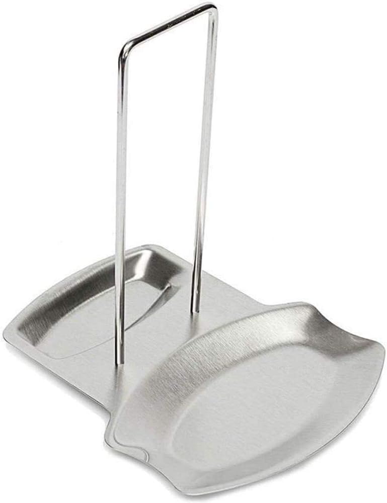 TraderPlus Stainless Steel Utensils Lid and Spoon Rest Holders