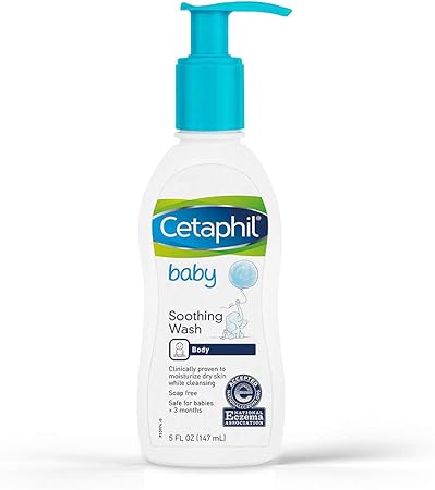 cetaphil soothing wash baby