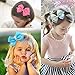 Kalolary Hair Bows Set of 12, 4.5 Inches Unicorn Grosgrain Ribbon Hair Barrettes with Alligator Clips, Ideal Birthday Party Gift for Girls Toddler Girls Little Girls Teens Kids