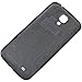 RBC Faux Leather Battery Back Door Cover Replacement For Samsung Galaxy S4 i9500 i9505 i337 i545 M919 Black
