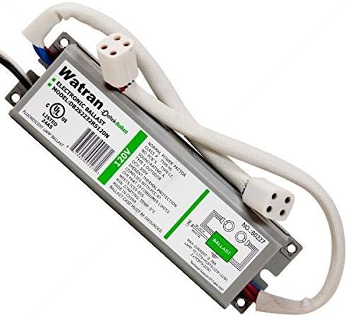 32 Watt Electronic Fluorescent Ballasts T9 Rapid Start, 120V, 2 FC12(32w)/FC8(22w) Code: 80227, Watran