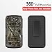 LG Optimus Zone 3 / LG Spree/LG K4 / LG Rebel LTE Case, [Combo Holster] Case and Built-in Kickstand Bundled with [Premium HD Screen Protector] Hybird Shockproof and Circlemalls Stylus Pen (Camo)