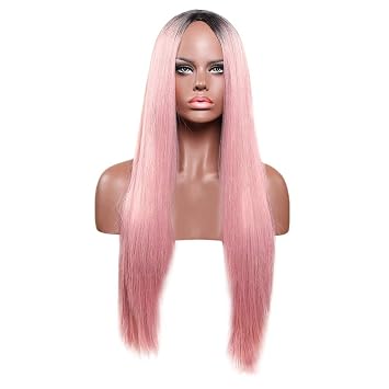 Amazon Com Pxiong Women S Long Haired Wig And Straight Haired