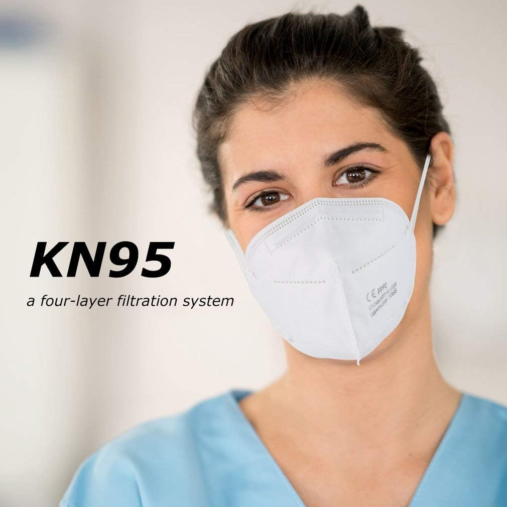 Protective Face Protection Cup with Breathing Valve High Efficiency Filtration (Random Colors Shipped) (5)