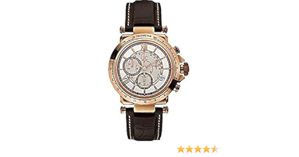 GUESS Gc B1-Class Leather Chronograph Mens Watch X44001G1: Buy Online at  Best Price in UAE - Amazon.ae