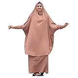 Burka Two-Piece Prayer Dress & Abaya Set - Full