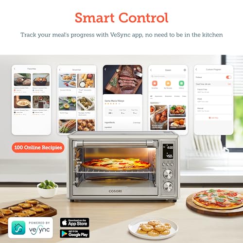 COSORI 13in1, Toaster Oven Air Fryer Combo, with Sous Vide Function, Christmas Gifts, Smart