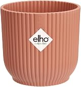 elho Vibes Fold Round Mini Pot Pink 9.3 x 8.8 cm 100% Recyclable