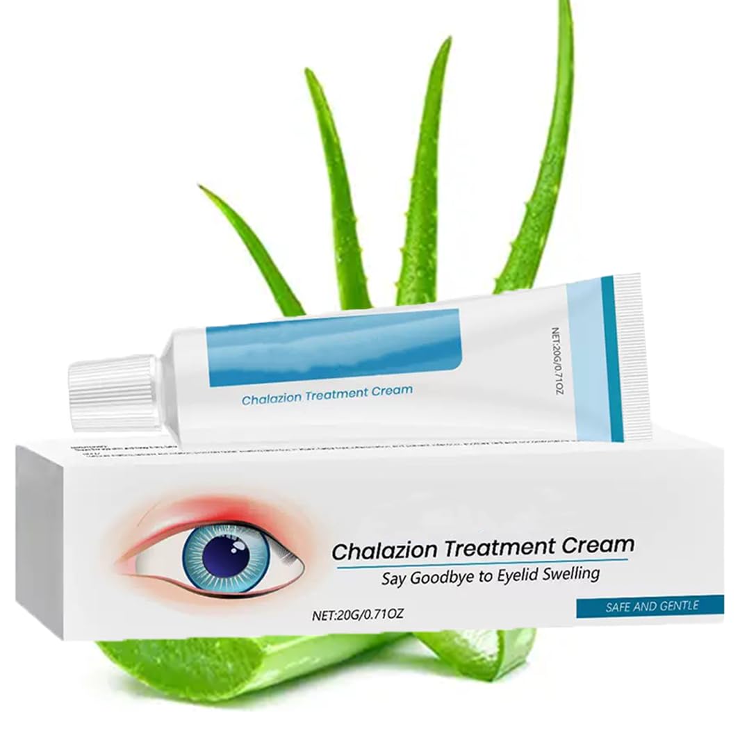 Eyelid Cream For Blepharitis,Chalazion Remover, Stye Eye Treatment,Blepharitis Treatment Eye Cream，Used for Blepharitis Treatment, Swelling, dry Eyes and Cleaning Eyelashes 20g