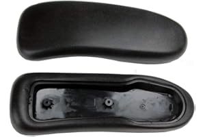 Hxeternal Compatible with Arm Pads Caps Herman Miller Classic Aeron Chair Graphite (Black)