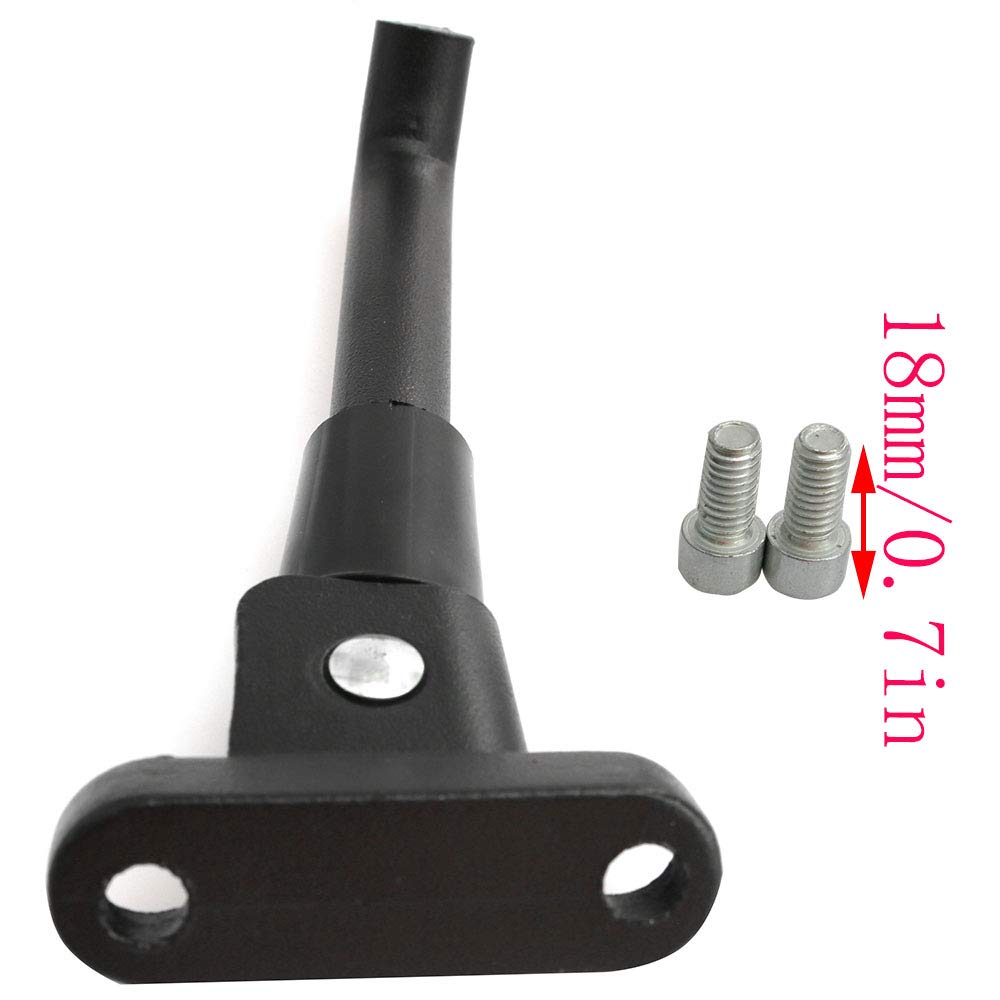 LQ Industrial Scooter Kickstand Black Electric Scooter Replacement Parking Stand Feet Support Holder for M365 Electric Scooter