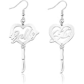 OKEYCH Horror Movie Inspired Gift Movie Fan Earrings Jewelry Horror Cosplay Merch