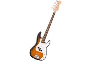 Fender Squier Debut Series Precision Bass Guitar, Beginner Guitar, with 2-Year Warranty, Includes Free Lessons, 2-Color Sunbu