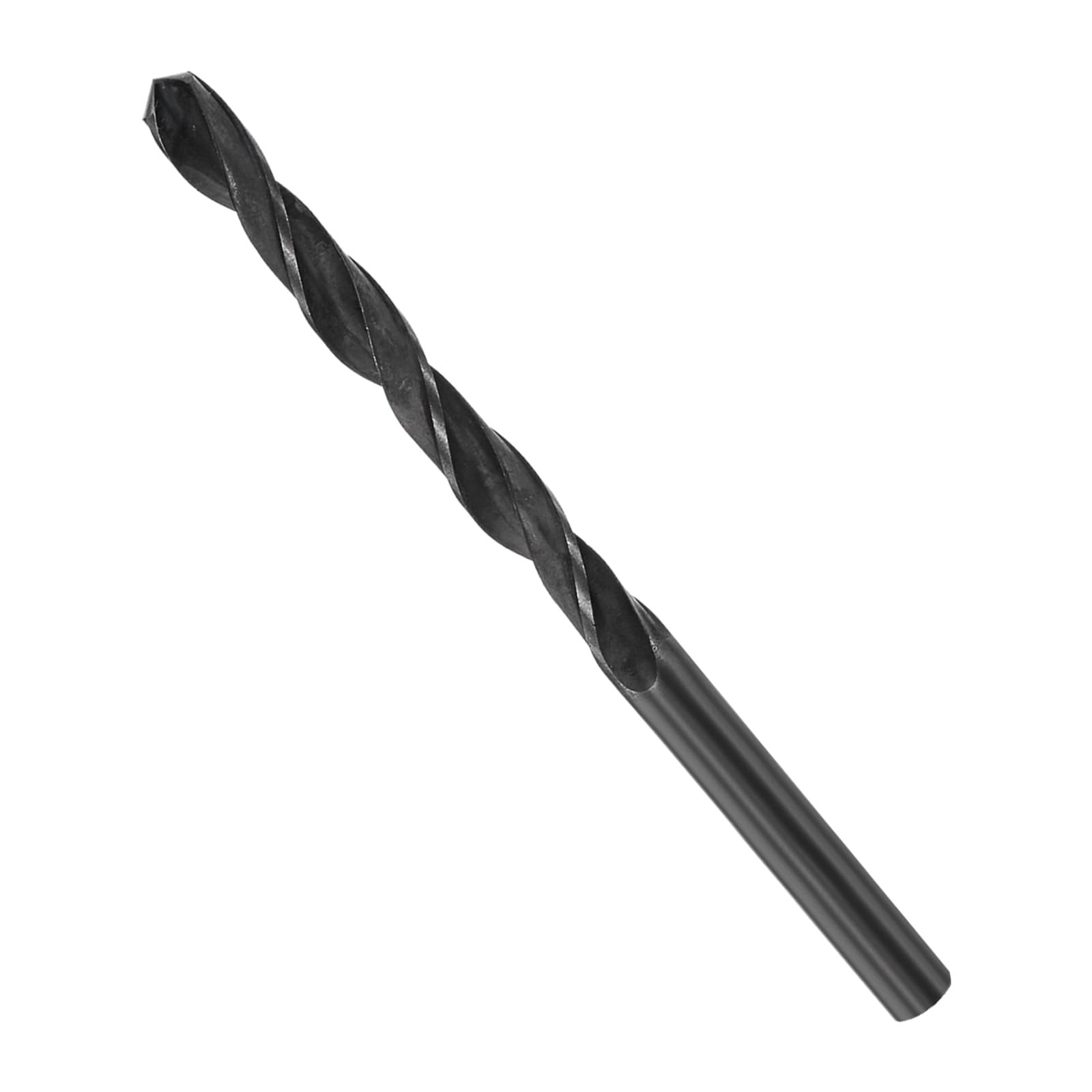 CoCud Twist Drill Bits, 6.9mm Cutting Diameter 0.27" Shank, High-Speed Steel Black Oxide Coating Jobber Bit Set (Applications: for Metal Wood Plastic), 1-Pieces