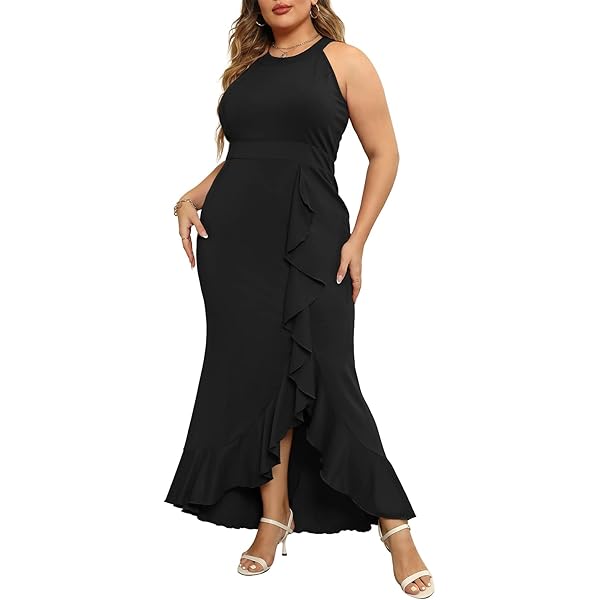 Amazon.com: Alex Evenings Women's Long Matte Jersey Mother of the Bride  Dress with 3/4 Sleeves (Plus Size), Classic Black, 14W : Clothing, Shoes &  Jewelry