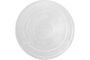 Karat Earth KE-KC626TS PLA 12-24 oz Flat Lids (Case of 1000)