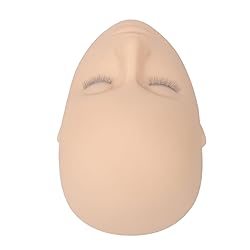 Lash Mannequin Head, 3 Layers Silicone Eyelash