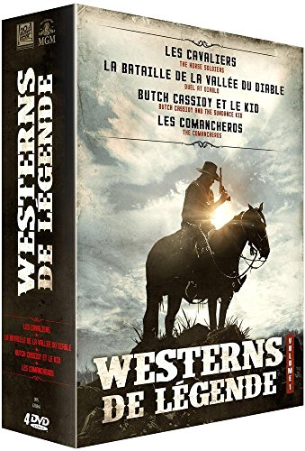 Westerns de légende - Vol. 1 : Les cavaliers + La bataille de la vallée du diable + Butch Cassidy et le Kid + Comancheros - Pack