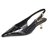 SCHUTZ Women's Lana Croco Slingback Pumps