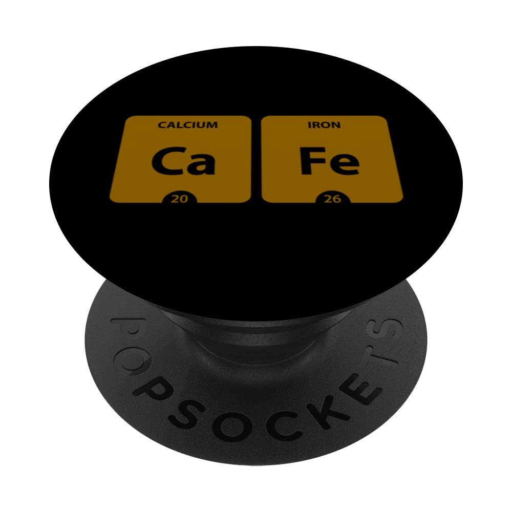 Periodic Table of Elements Cafe PopSockets Swappable PopGrip
