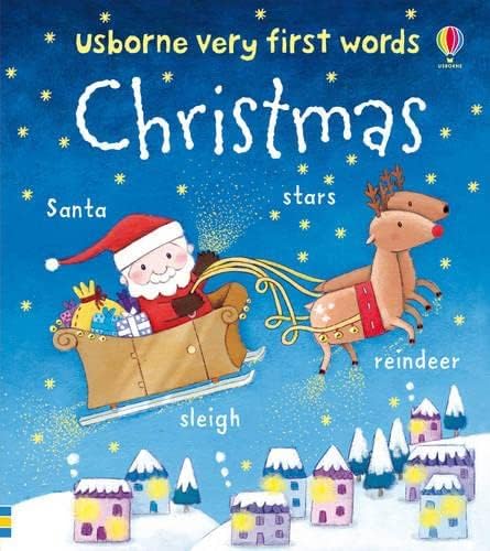 Very First Words: Christmas (Usborne Very First Words) Board book – 24 Sept. 2010