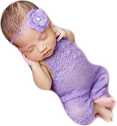 newborn purple outfit