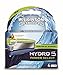 Wilkinson by Schick Hydro 5 Power Select, Black Edition Kit: 5 Refill Blade Cartridges + 1 Battery + 1 Razor