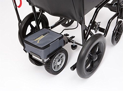 Drive Lightweight Dual Wheel PowerStroll with Reverse to Convert Manual to Electric Wheelchair